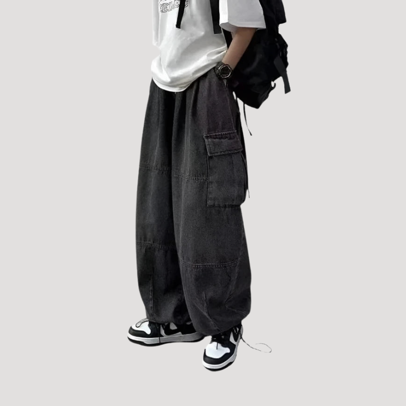 Y2K Vintage Baggy Jeans - Hip Hop Retro Style Kleding