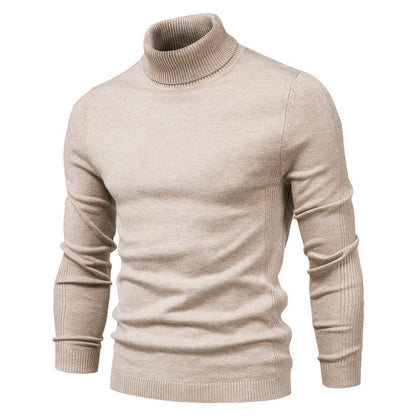 Turtleneck Viscose Pullover herren