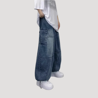 Y2K Vintage Baggy Jeans - Hip Hop Retro Style Kleding