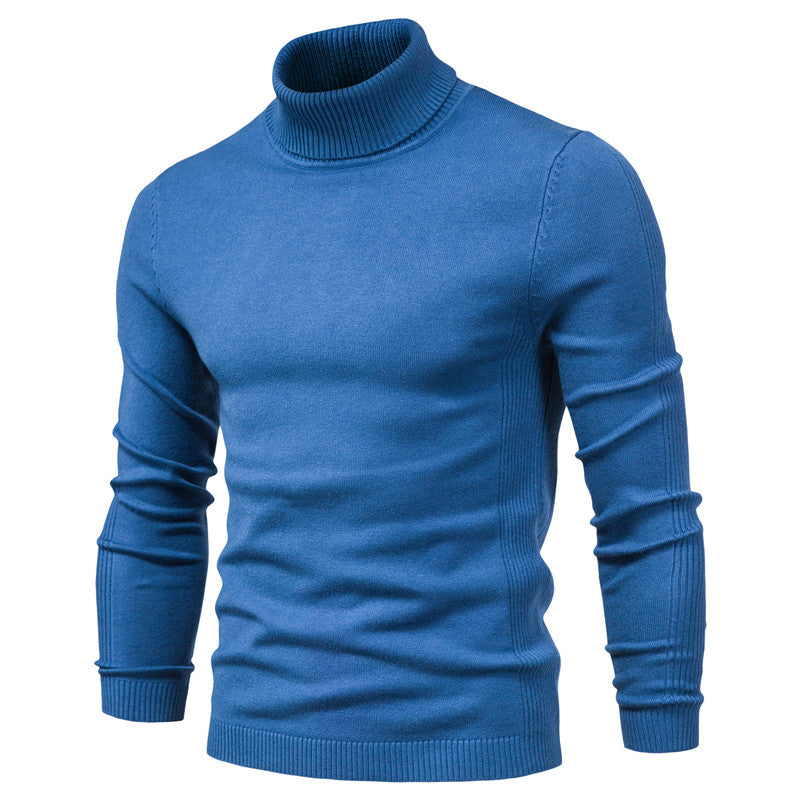 Turtleneck Viscose Pullover herren