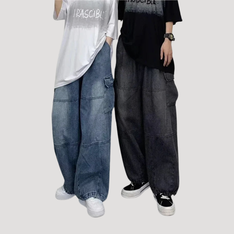 Y2K Vintage Baggy Jeans - Hip Hop Retro Style Kleding