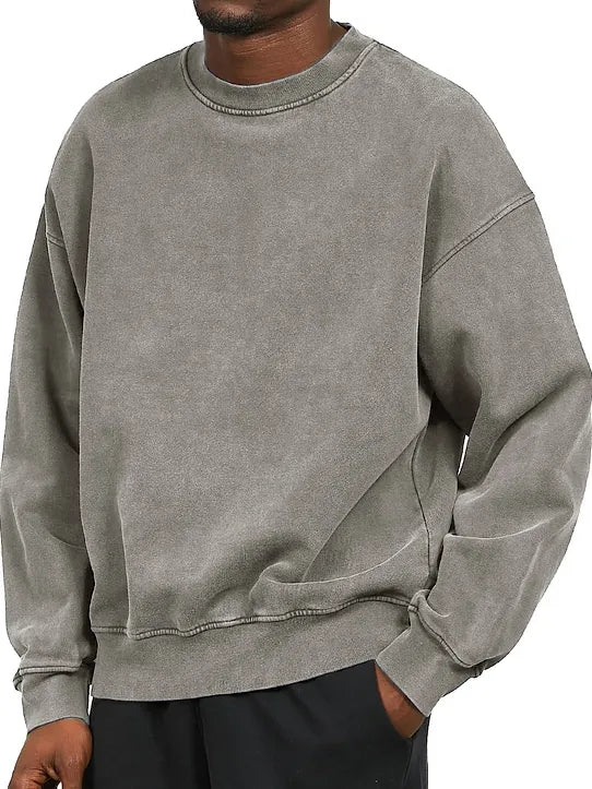 Herren Vintage pullover grey