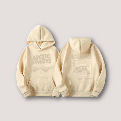 Acrtic Monkeys Geluidsgolf Grafische Print Hoodie