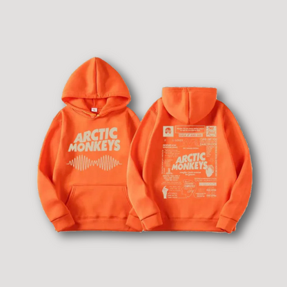 Acrtic Monkeys Geluidsgolf Grafische Print Hoodie