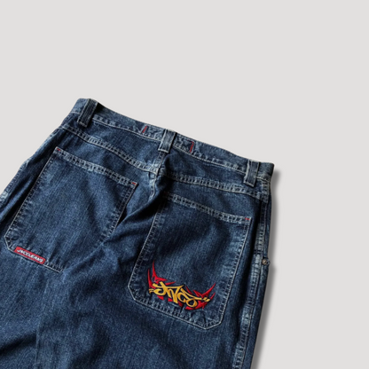 Embroidery Patch Hip Hop Streetwear Denim Rok