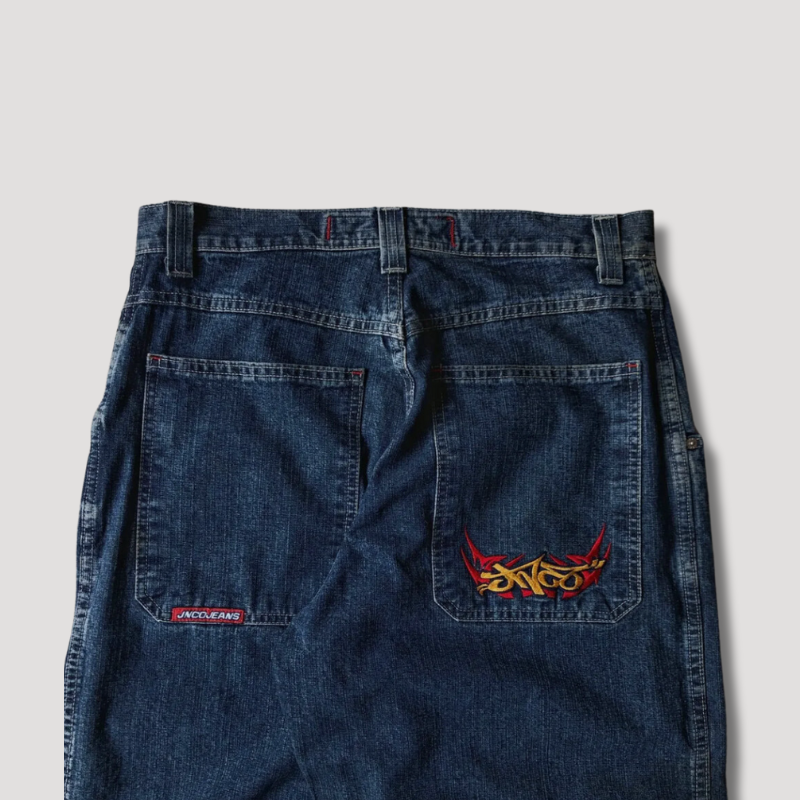 Embroidery Patch Hip Hop Streetwear Denim Rok