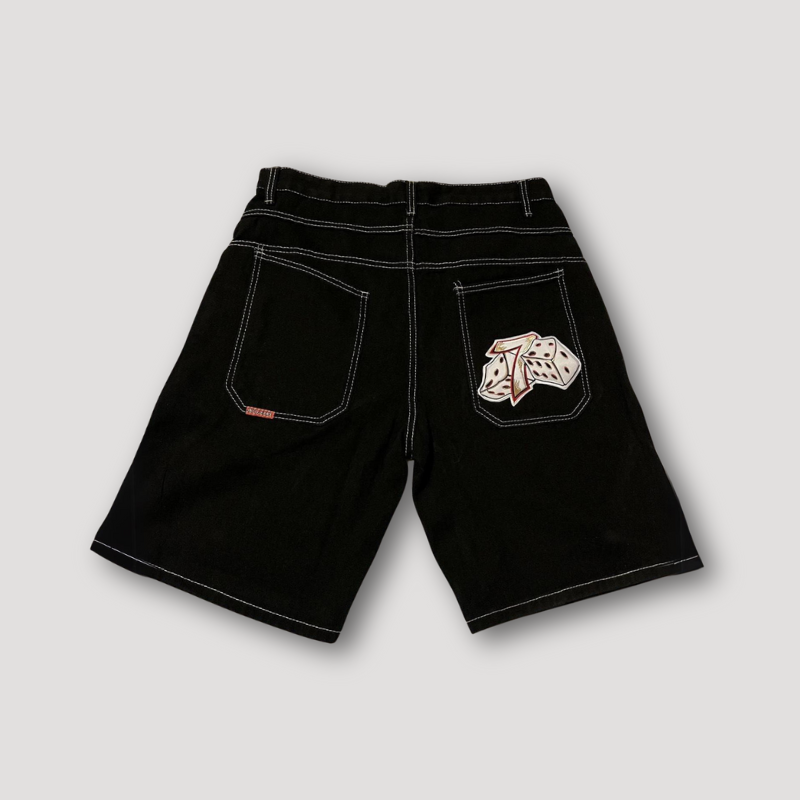 7 Dobbelsteen Shorts - Korte Broek Heren - Baggy Shorts