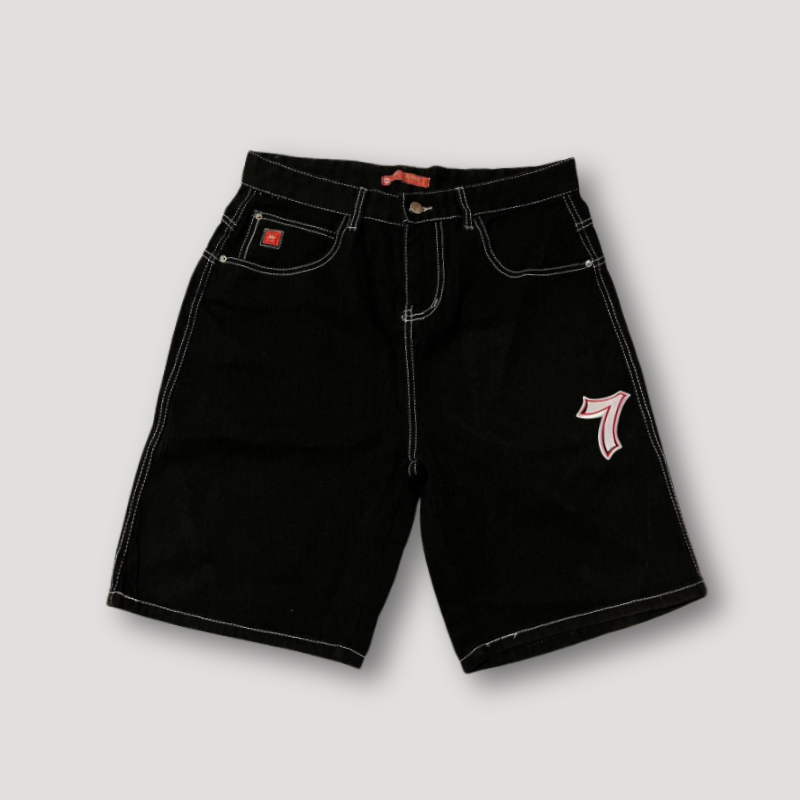 7 Dobbelsteen Shorts - Korte Broek Heren - Baggy Shorts