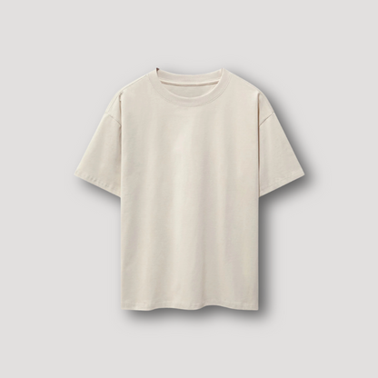 Drop Shoulder Korte Mouw Zomer T Shirt Mannen