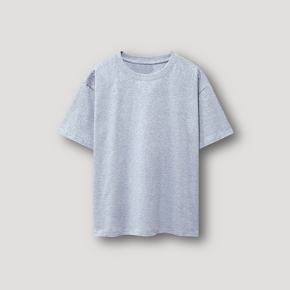 Drop Shoulder Korte Mouw Zomer T Shirt Mannen