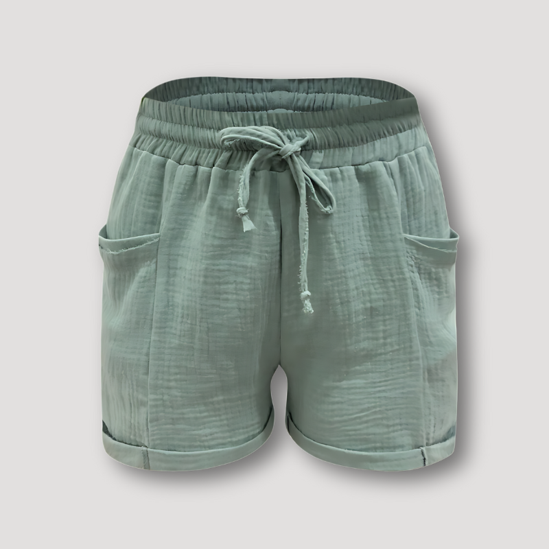 Strand Casual Highwaist Trekkoord Summer Shorts