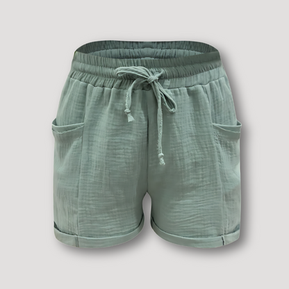 Strand Casual Highwaist Trekkoord Summer Shorts