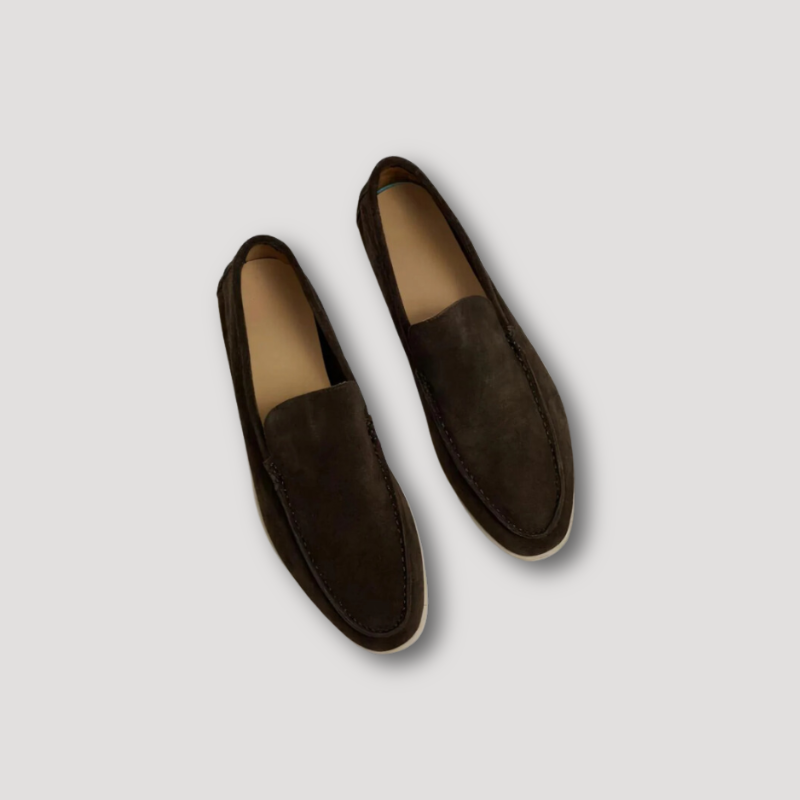 Casual Effen Suède Schoenen Loafers Mannen