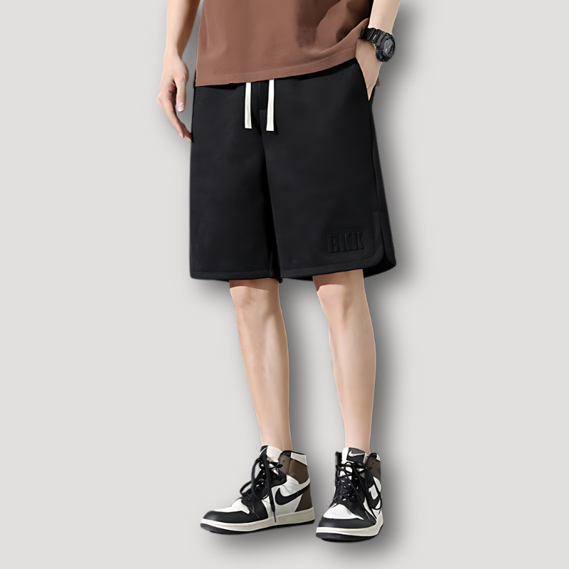 Casual Loose Fit Sportief Trekkoord Shorts Voor Heren