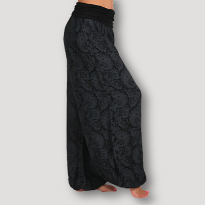 Los Stromend Paisley Patroon Boho Harem Broek