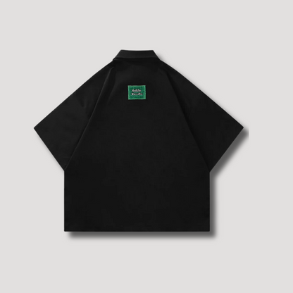 UBER Letter Borduursel Y2k Streetwear Shirt