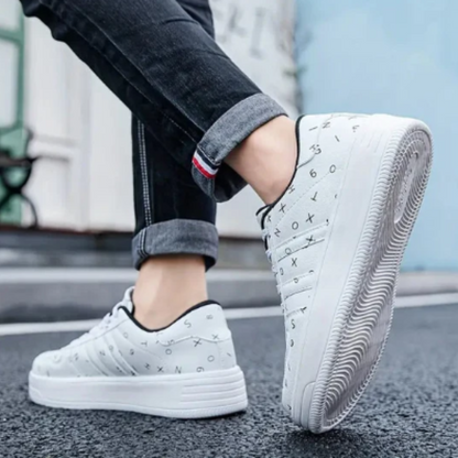 Old Money Style Zomerse Klassieke Witte Sneakers