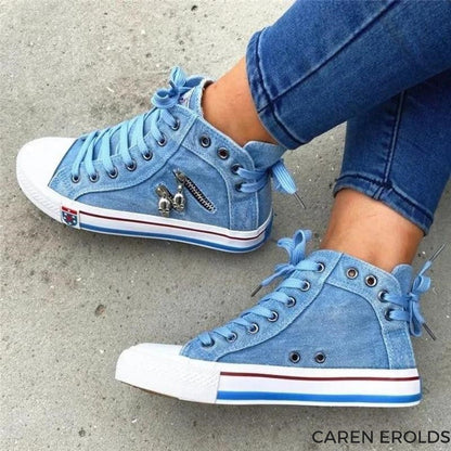 Kayden | Denim charmes sneakers