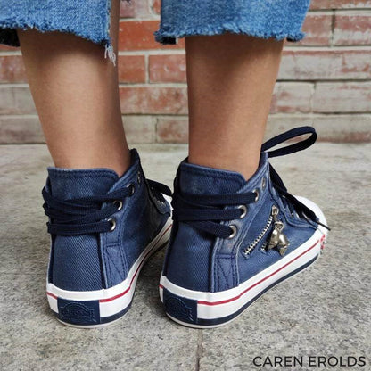 Kayden | Denim charmes sneakers