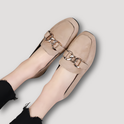 Platte Schoenen Modern Suède Loafers Women