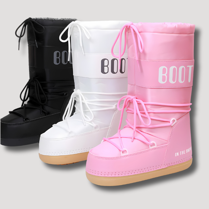 Snow Boots Women - Winter Boot - Ski - Laces