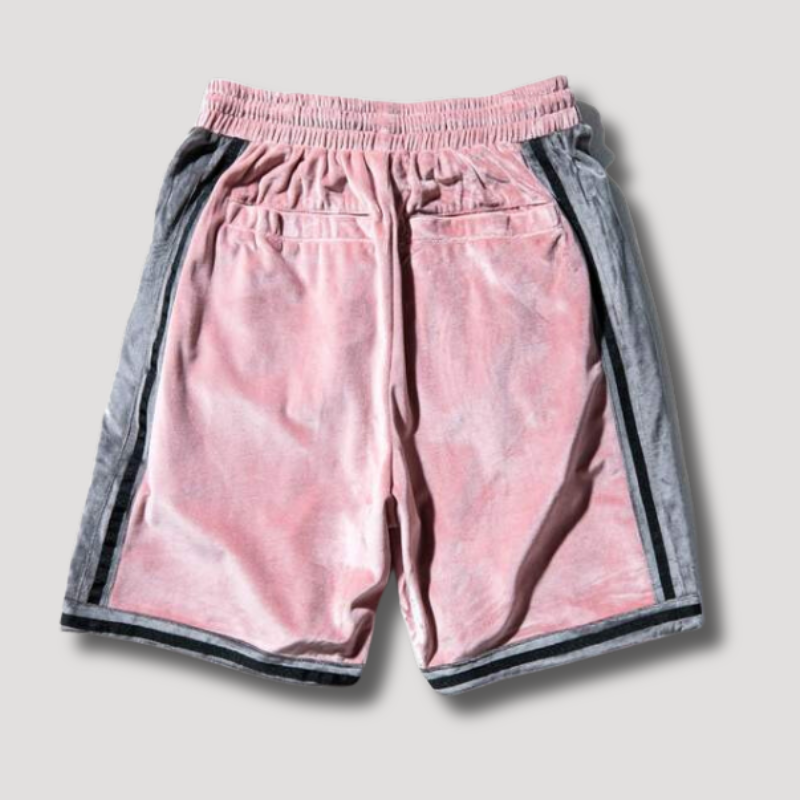 Y2K Retro Style Velvet Shorts - Streetwear korte broek voor mannen