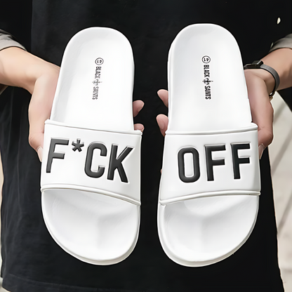 F-OFF Zomerstrand Gepersonaliseerde Slipper