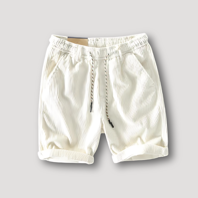 Zomer Corduroy Trekkoord Shorts Voor Heren