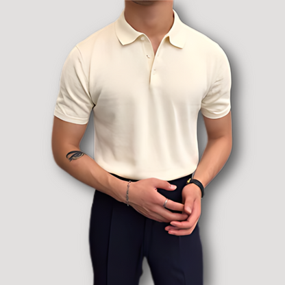 Zomer Korte Mouw Slim Fit Polo Shirt Heren