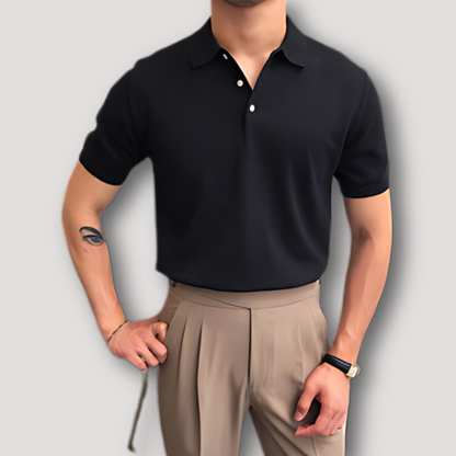 Zomer Korte Mouw Slim Fit Polo Shirt Heren