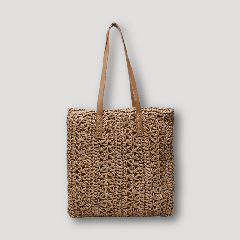 Geweven Stro Crochet Raffia Tas Boho Tote