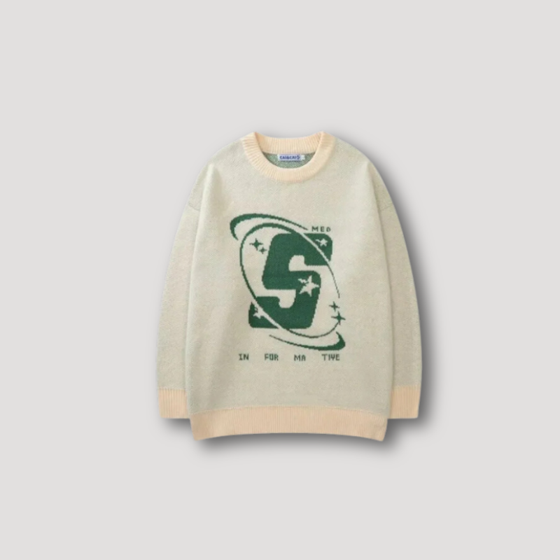 Hoofdletter S Ster Serrenstelsel Grafische Sweater