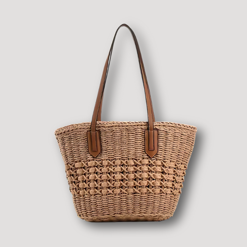 Boho Stijl Stro Natuurlijk Geweven Tas