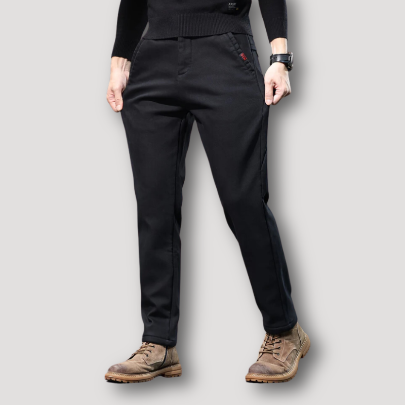 Tailored Fit Minimalistisch Casual Chino Broek Mannen