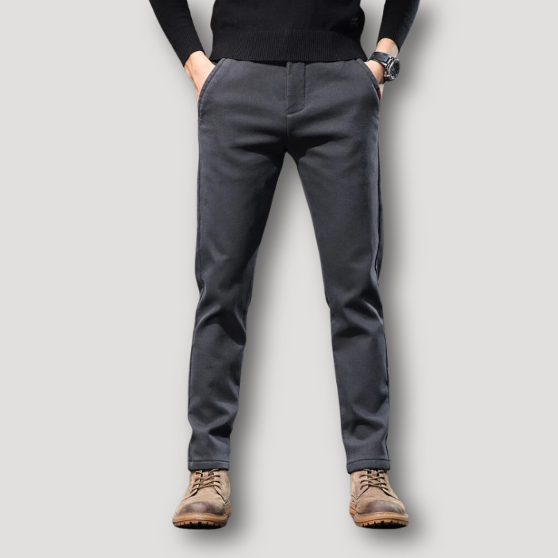 Tailored Fit Minimalistisch Casual Chino Broek Mannen