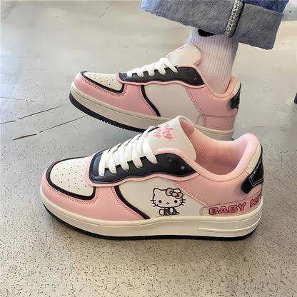 Hello Kitty Grafische Print Sneakers