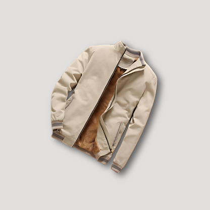 Outdoor Full Zip Fleece Bomber Jas