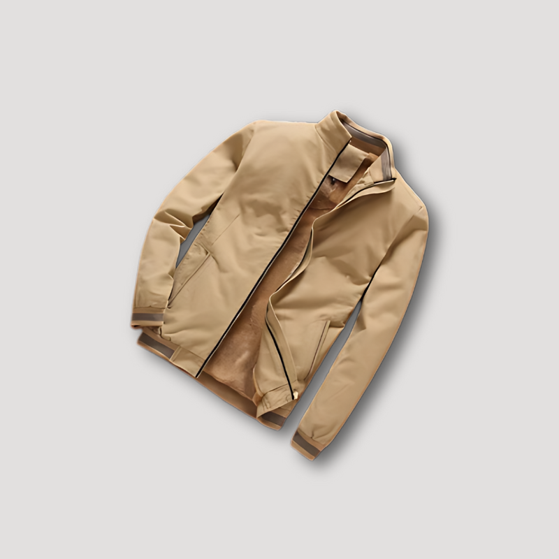 Outdoor Full Zip Fleece Bomber Jas