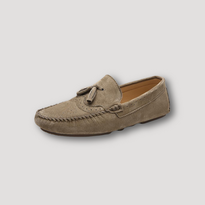 Outdoor Casual Suède Leer Kwast Loafers Women