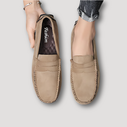 Echt Suède Moccasin Penny Loafers