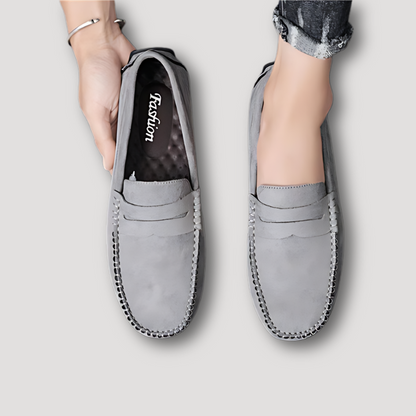 Echt Suède Moccasin Penny Loafers