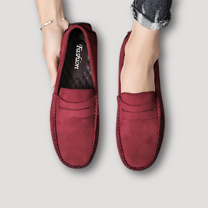 Echt Suède Moccasin Penny Loafers