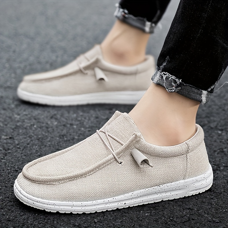 Lichtgewicht Canvas Zomer Loafers Mannen