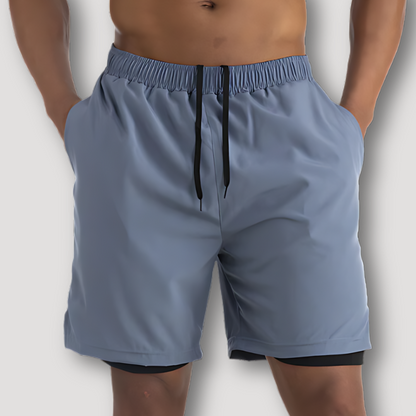 Atleet Stijl Gym Werk Uit Running Shorts Voor Heren