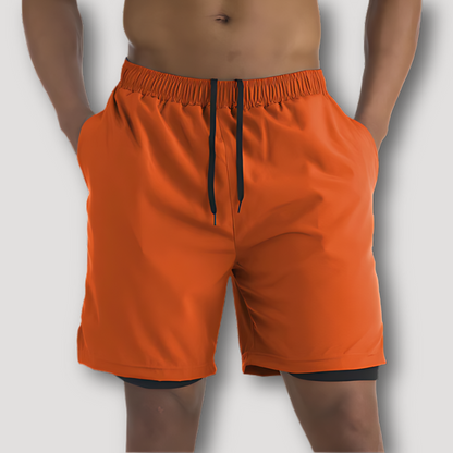 Atleet Stijl Gym Werk Uit Running Shorts Voor Heren