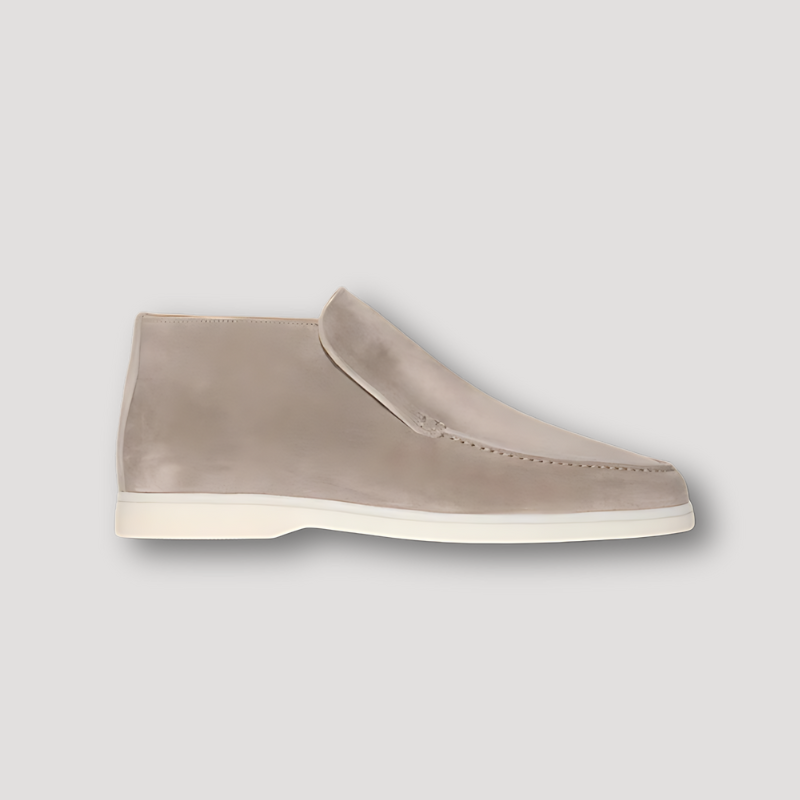 Casual Suède Enkelhoge Mocassin Stijl Loafer