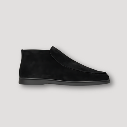 Casual Suède Enkelhoge Mocassin Stijl Loafer