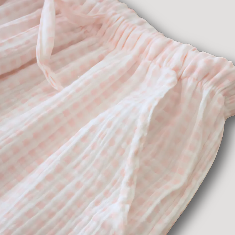 Geruit Ruit Patroon Sleepwear Trekkoord Pyjama Broek