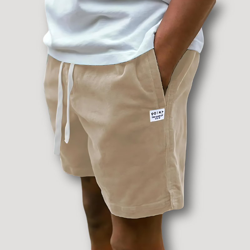 Zomer Casual Trekkoord Shorts Katoen Heren