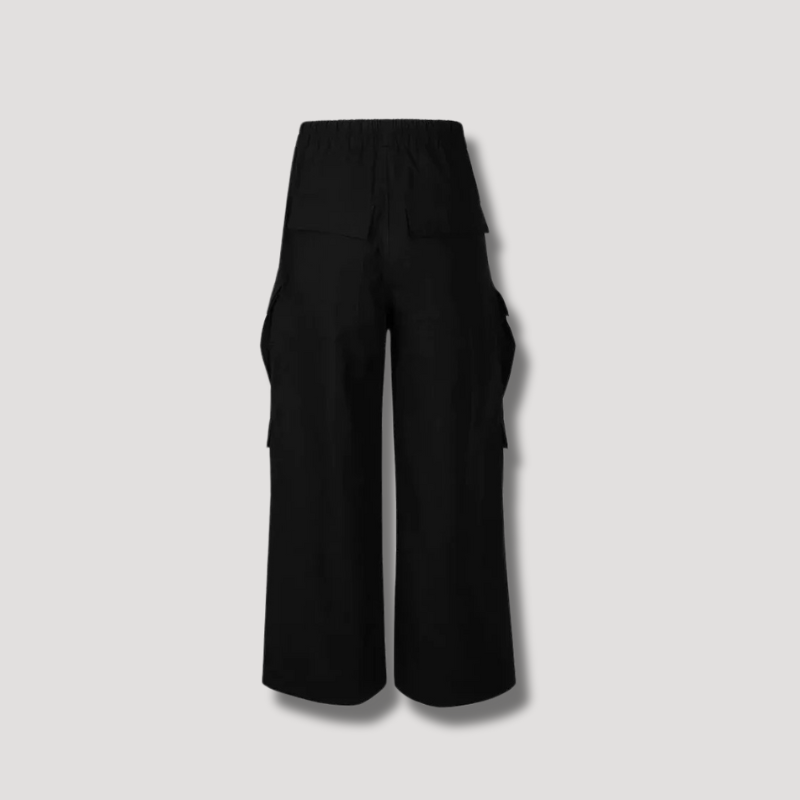 Y2K Drawstring Parachute Pants - Loose baggy streetwear